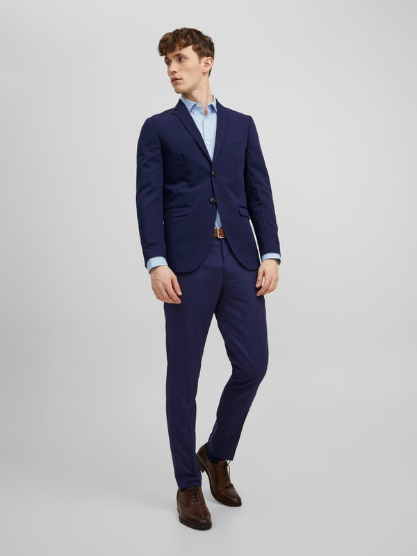 premium by jack & jones JPRFRANCO Super Slim Fit Suit Blue / Medieval Blue