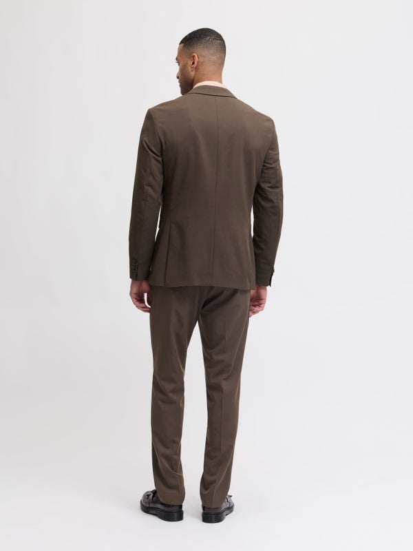 Premium By Jack & Jones JPRFRANCO Super Slim Fit Suit Brown / Delicioso