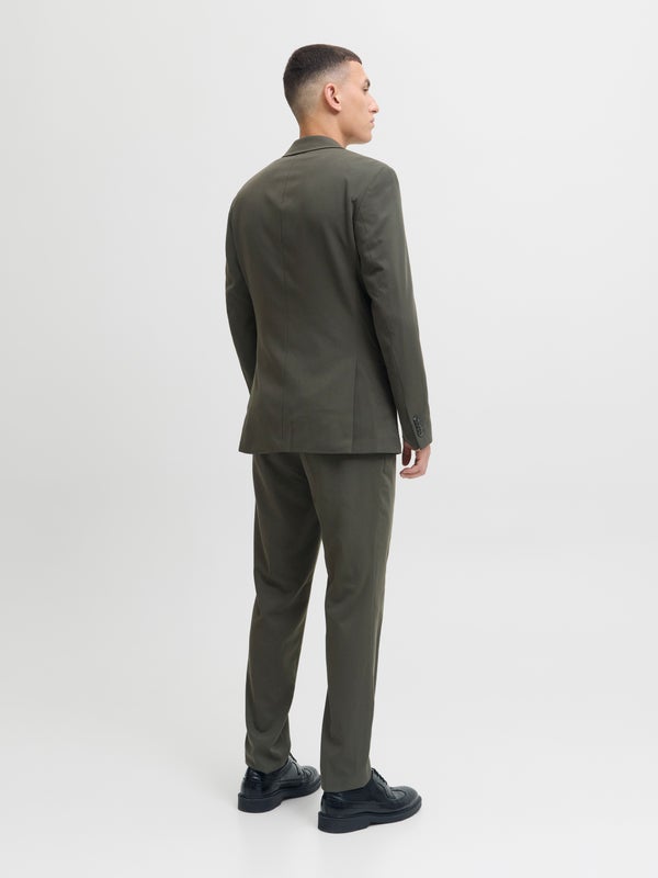 Premium By Jack & Jones JPRFRANCO Super Slim Fit Suit Green / Rosin