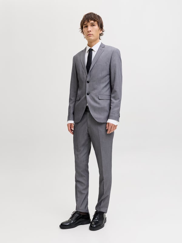 Premium By Jack & Jones JPRFRANCO Super Slim Fit Suit Grey / Light Grey Melange