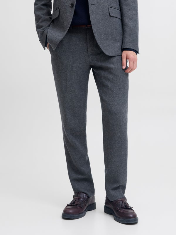 premium by jack & jones JPRMARTIN Slim Fit Tailored Pants Blue / Dark Navy