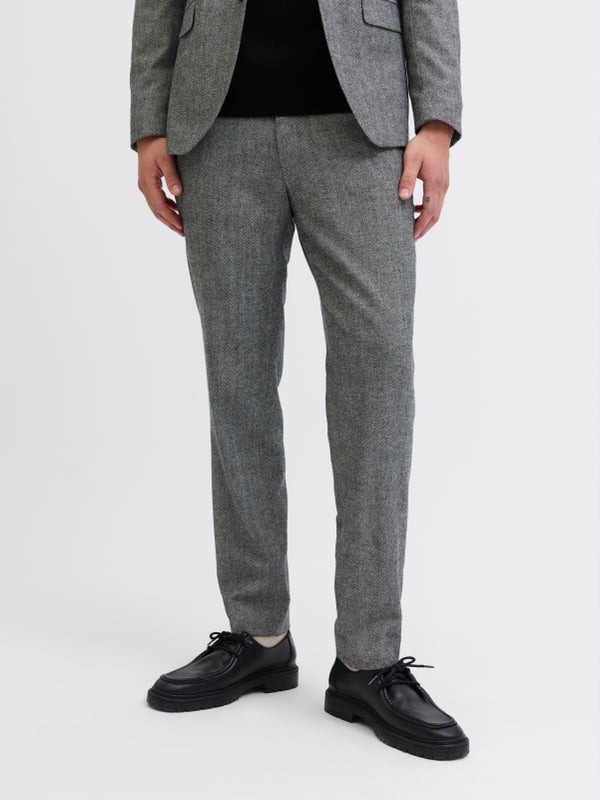 Premium By Jack & Jones JPRMARTIN Slim Fit Tailored Pants Grey / Ultimate Grey