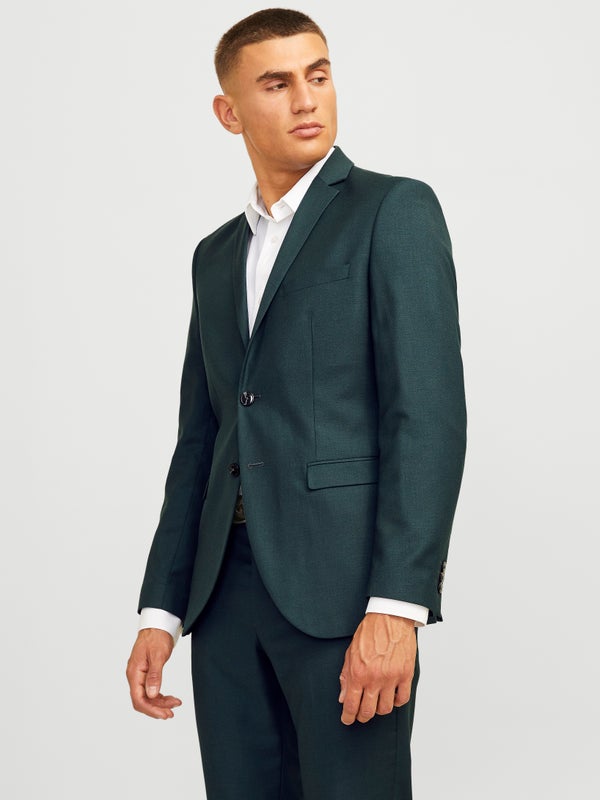 Premium By Jack & Jones JPRSOLARIS Super Slim Fit Blazer Blazer:Green / Darkest Spruce