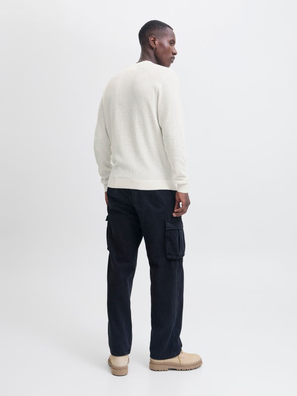 Premium By Jack & Jones Knitted Pullover White / Sea Salt