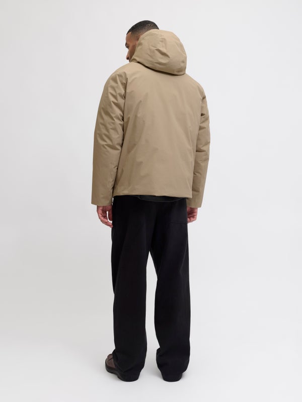 Premium By Jack & Jones Padded Jacket Beige / Wheathered Teak