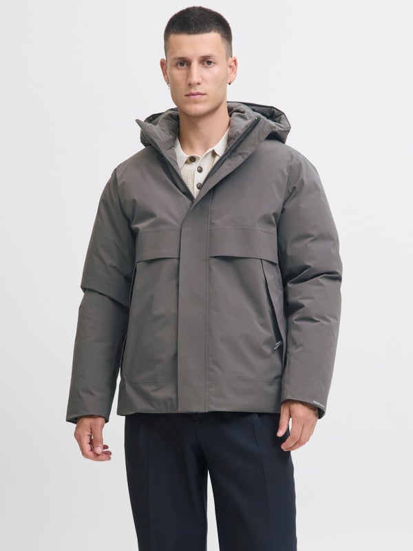 premium by jack & jones Padded jacket Grey / Volcanic Ash