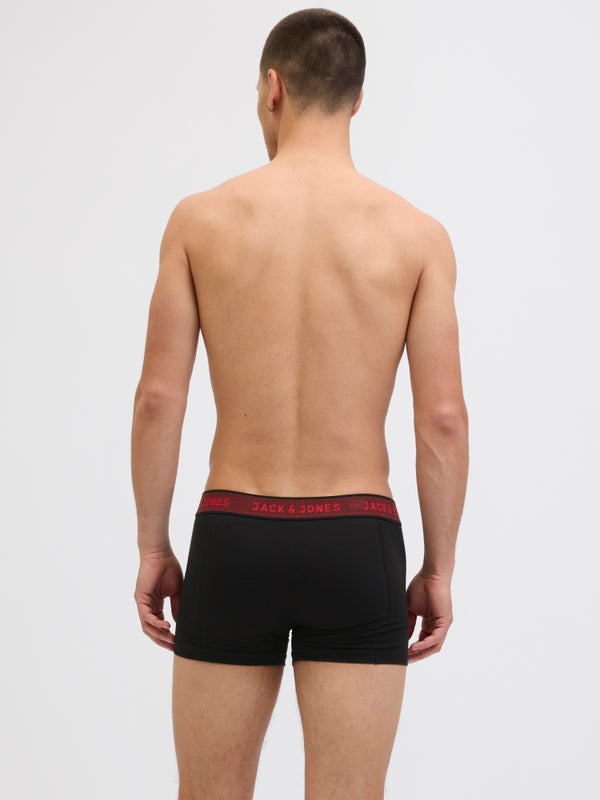 Premium By Jack & Jones 5-pack Trunks Black / FieryRed