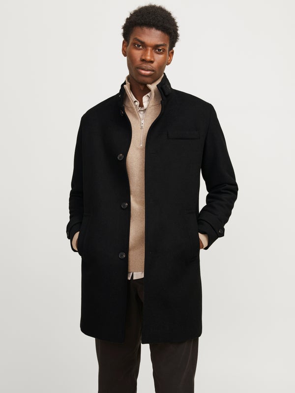 Premium By Jack & Jones Coat Black / Black