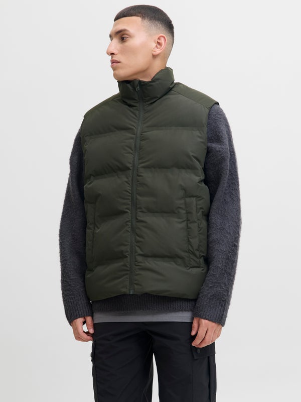 premium by jack & jones Gilet Green / Rosin