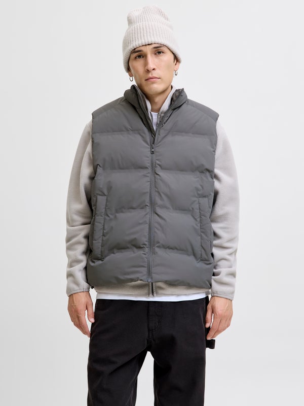 premium by jack & jones Gilet Grey / Castlerock