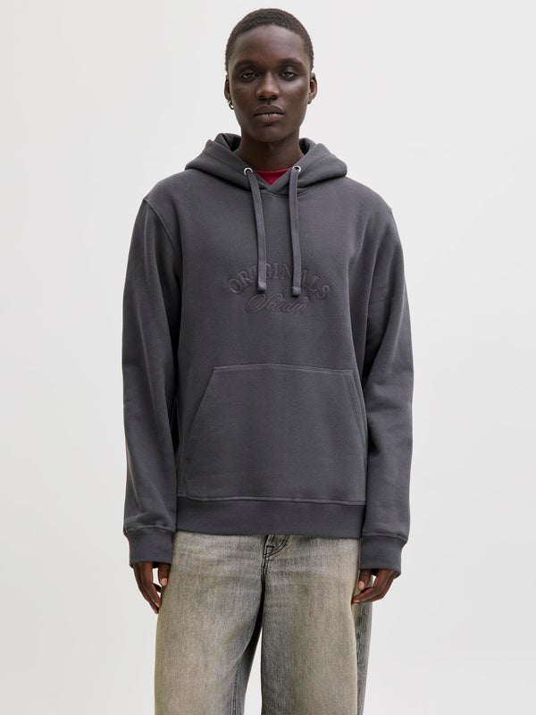 Premium By Jack & Jones Hoodie Grey / Asphalt
