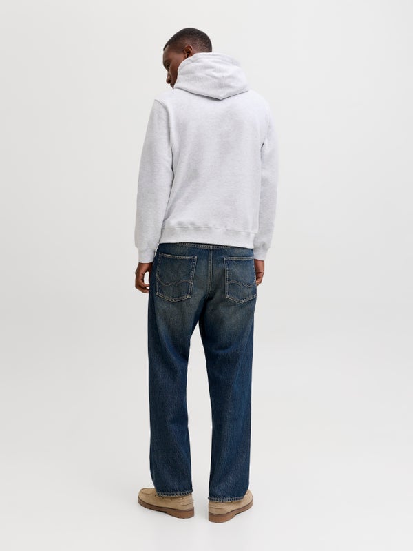 Premium By Jack & Jones Hoodie Grey / Bright White