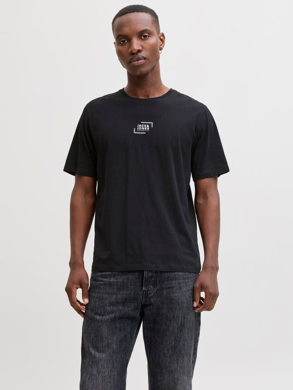Premium By Jack & Jones Logo T-shirt Black / Black