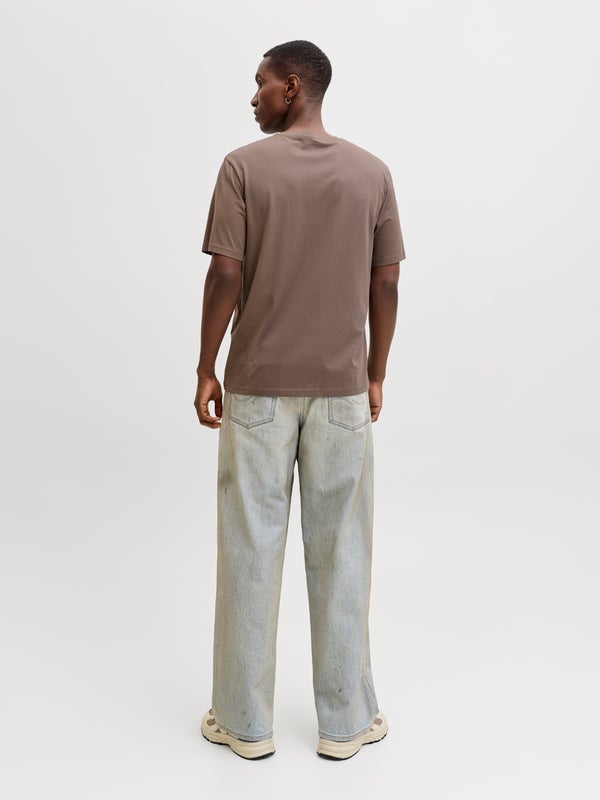 Premium By Jack & Jones Logo T-shirt Grey / Falcon