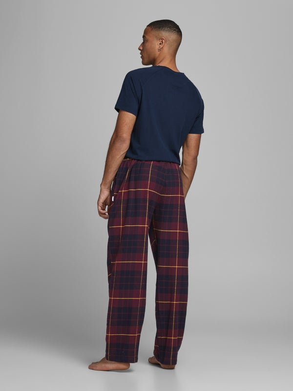 Premium By Jack & Jones Pajama Pants Red / Rum Raisin