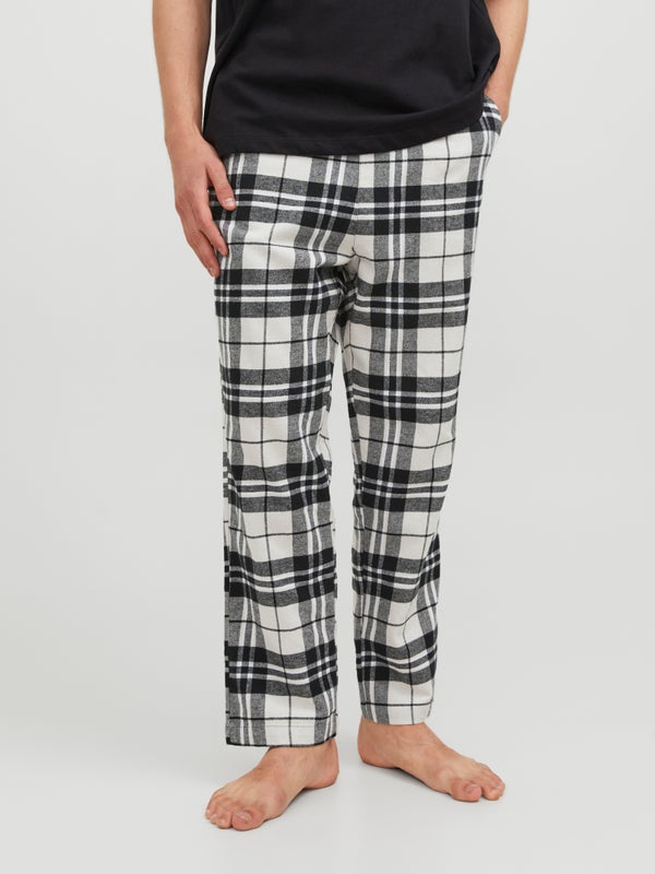 premium by jack & jones Pajama pants White / Moonbeam