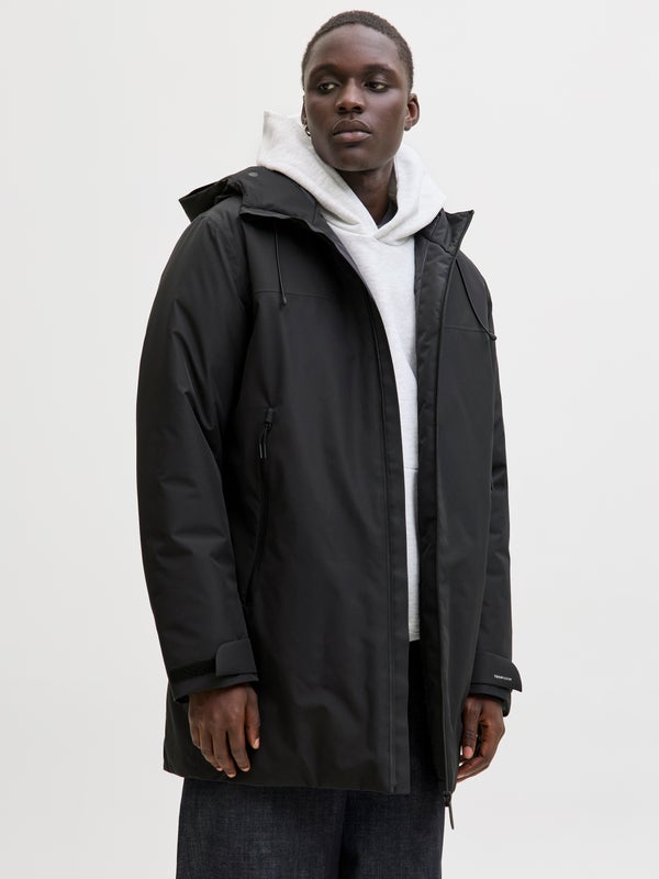 premium by jack & jones Parka Black / Black