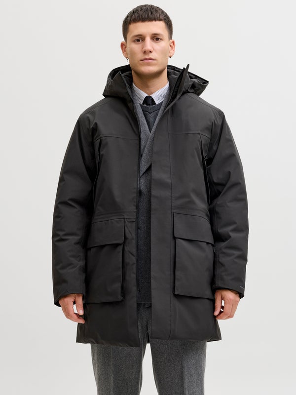 premium by jack & jones Parka Black / Black