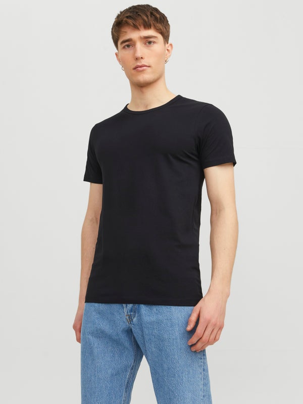 Premium By Jack & Jones Plain T-shirt Black / Black