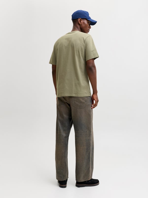 Premium By Jack & Jones Printed T-shirt Grey / Vetiver