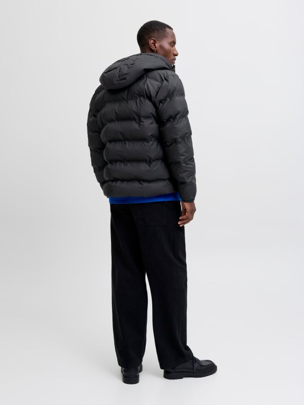 Premium By Jack & Jones Puffer Coat Black / Black