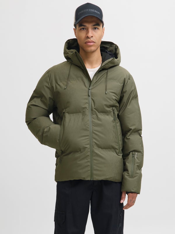 Premium By Jack & Jones Puffer Coat Green / Grape Leaf
