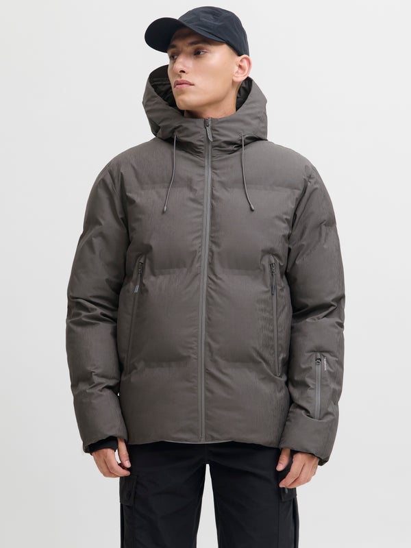 Premium By Jack & Jones Puffer Coat Grey / Pavement