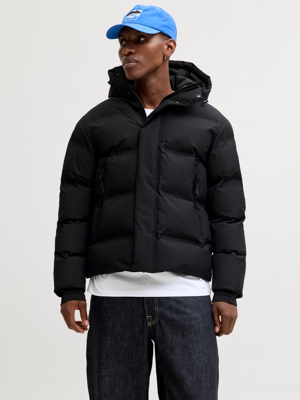 premium by jack & jones Puffer jacket Black / Black