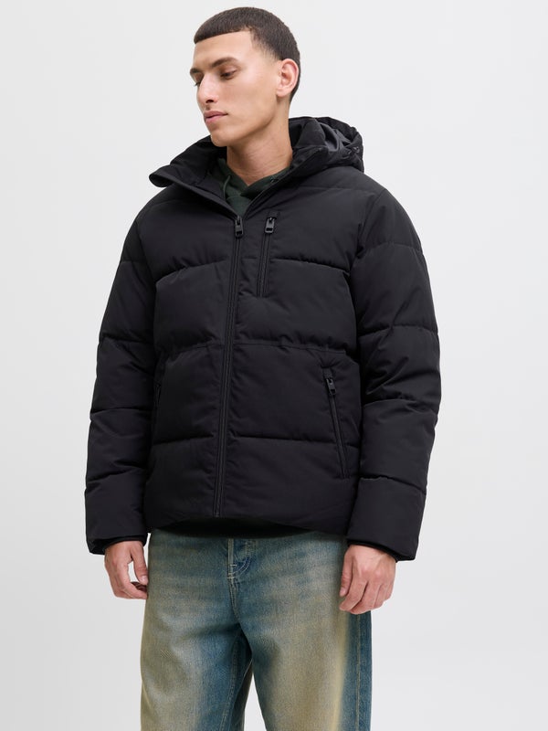 premium by jack & jones Puffer jacket Black / Black