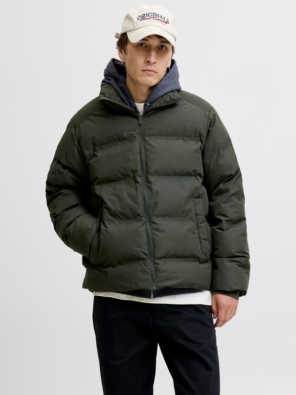 Premium By Jack & Jones Puffer Jacket Green / Rosin