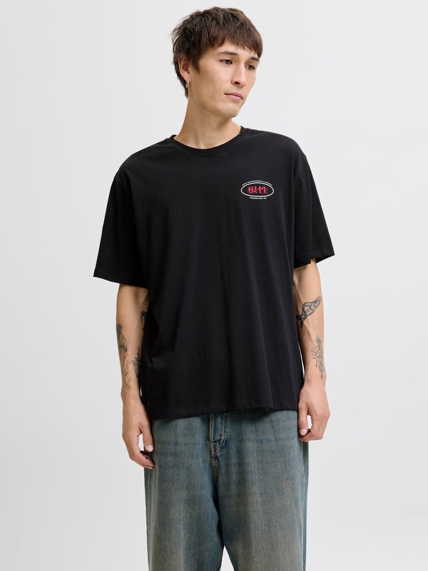 Premium By Jack & Jones T-shirt Black / Black