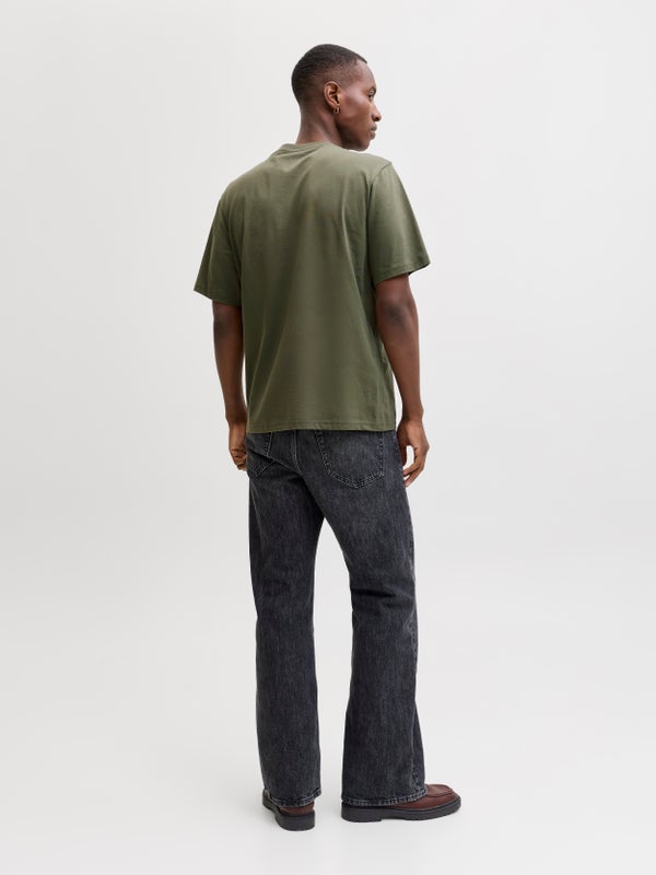 Premium By Jack & Jones T-shirt Brown / Dusty Olive