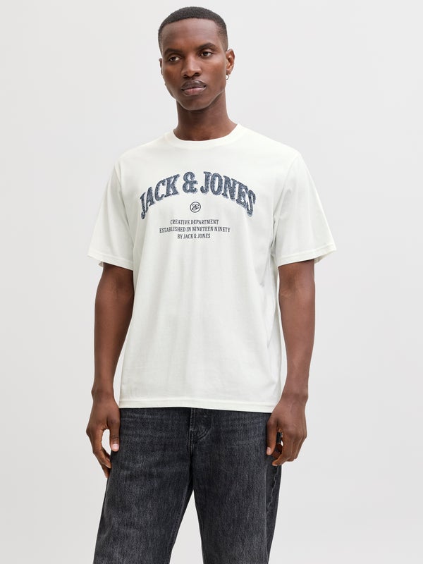 premium by jack & jones T-shirt White / Cloud Dancer