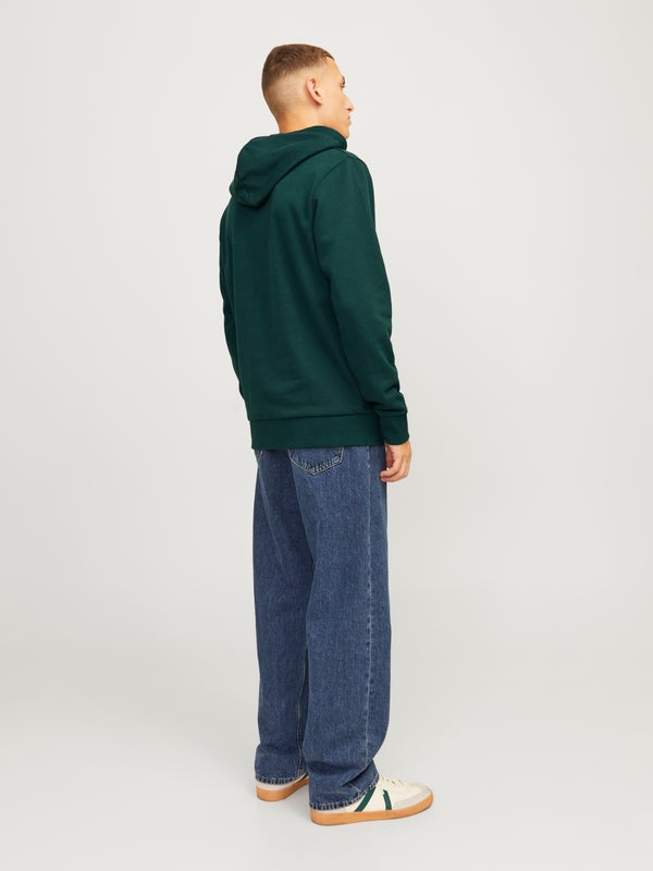 Premium By Jack & Jones X-mas Hoodie Green / Scarab