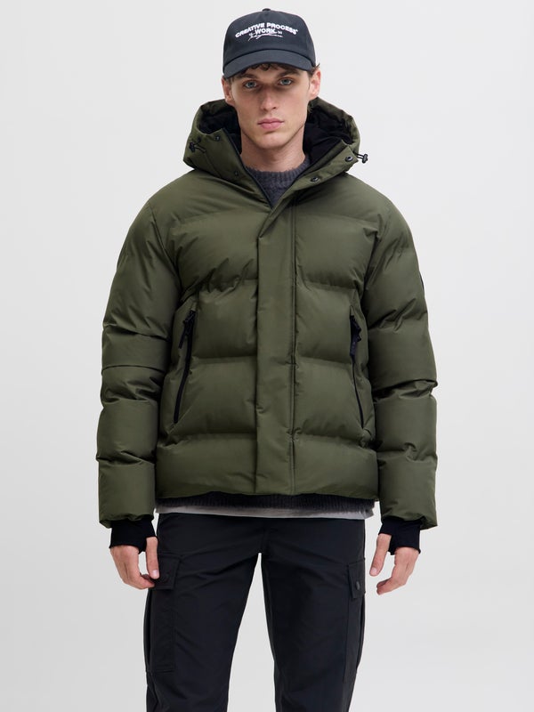 Premium By Jack & Jones Puffer Jacket Green / Grape Leaf