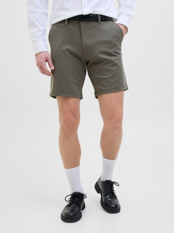 Premium By Jack & Jones Regular Fit Chino Shorts Green / SmokeyOlive