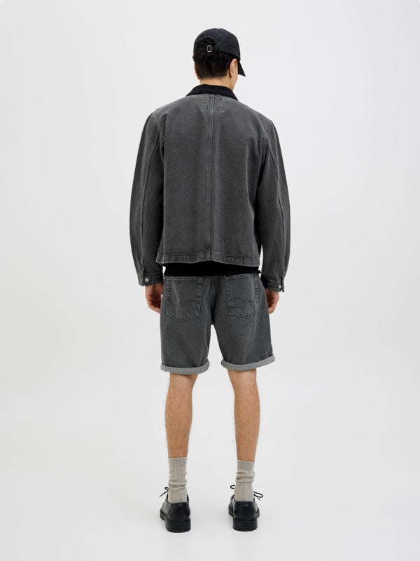 Premium By Jack & Jones Regular Fit Denim Shorts Black / Black Denim