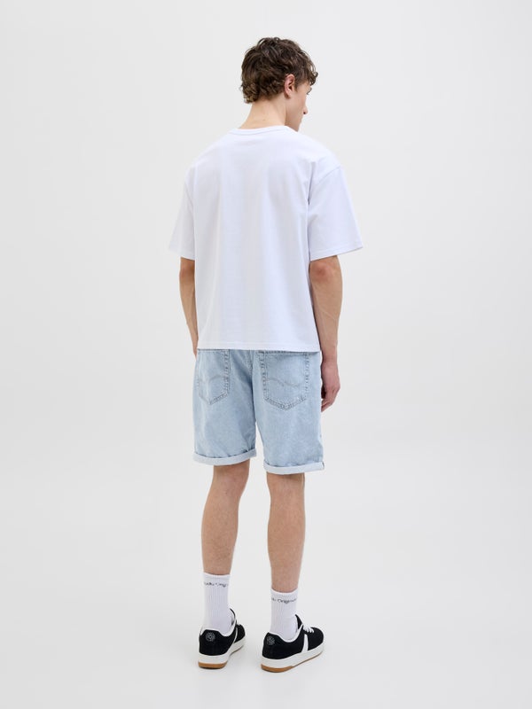 Premium By Jack & Jones Regular Fit Denim Shorts Blue / Blue Denim