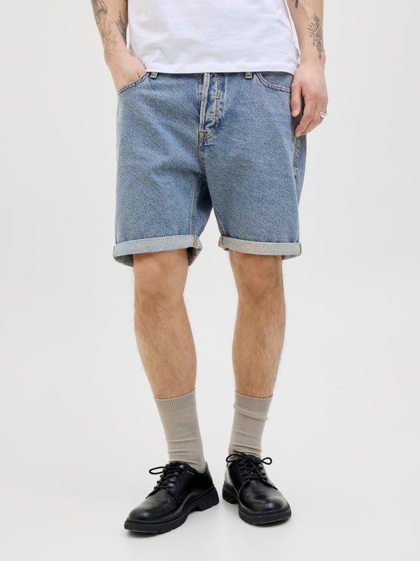 Premium By Jack & Jones Regular Fit Denim Shorts Blue / Blue Denim