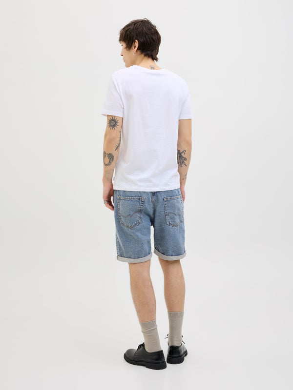 Premium By Jack & Jones Regular Fit Denim Shorts Blue / Blue Denim