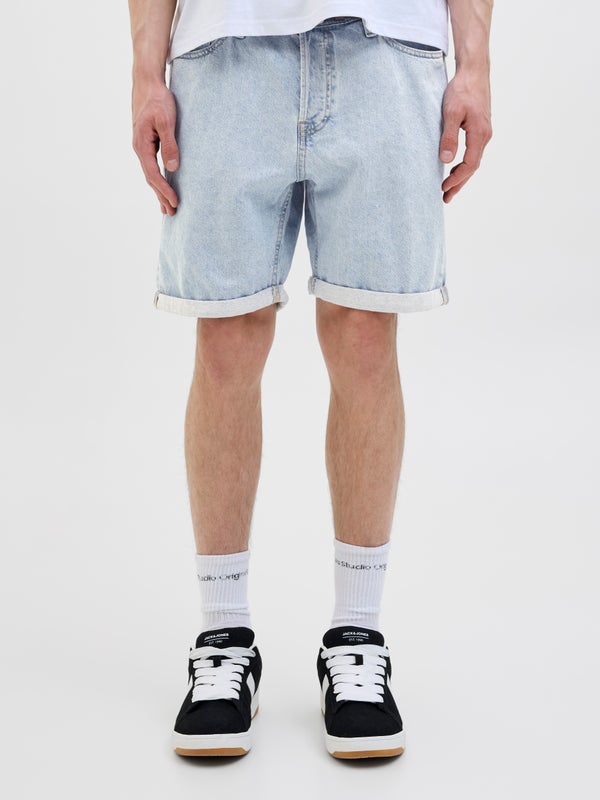 premium by jack & jones Regular Fit Denim shorts Blue / Blue Denim