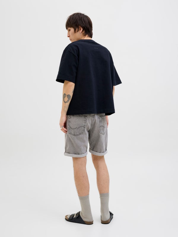 Premium By Jack & Jones Regular Fit Denim Shorts Grey / Grey Denim