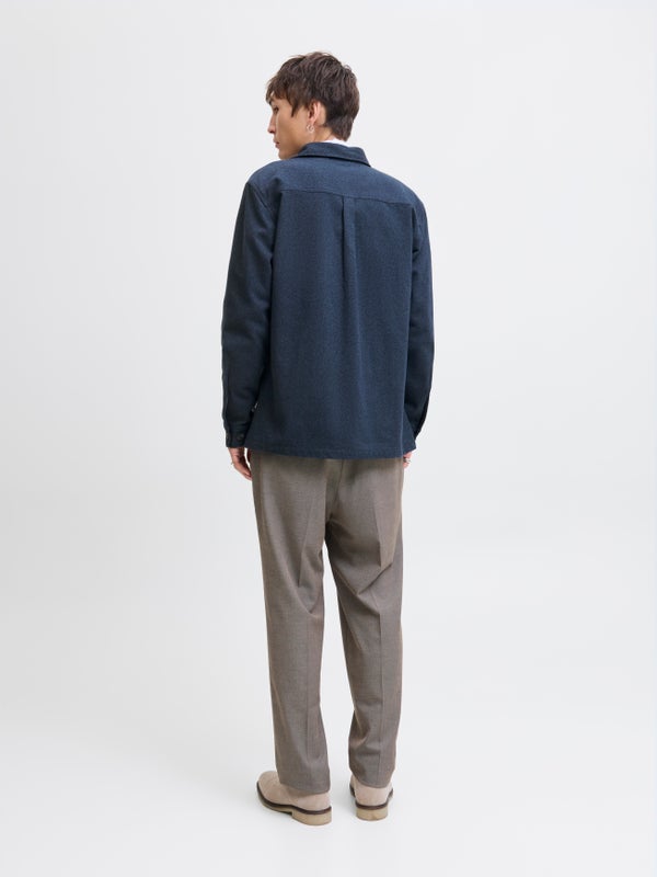 Premium By Jack & Jones Regular Fit Overshirt Blue / Dark Navy