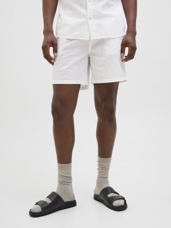 premium by jack & jones Regular Fit Shorts White / White