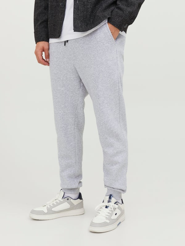 premium by jack & jones Regular Fit Sweatpants Bottom:Grey / Light Grey Melange