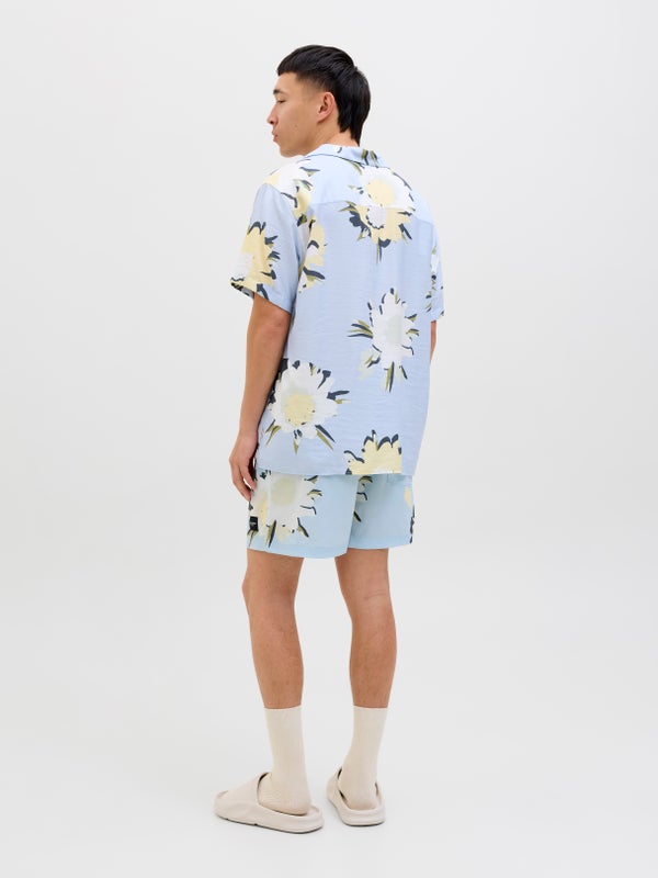 Premium By Jack & Jones Regular Fit Swim Shorts Bottom:Blue / Skyway