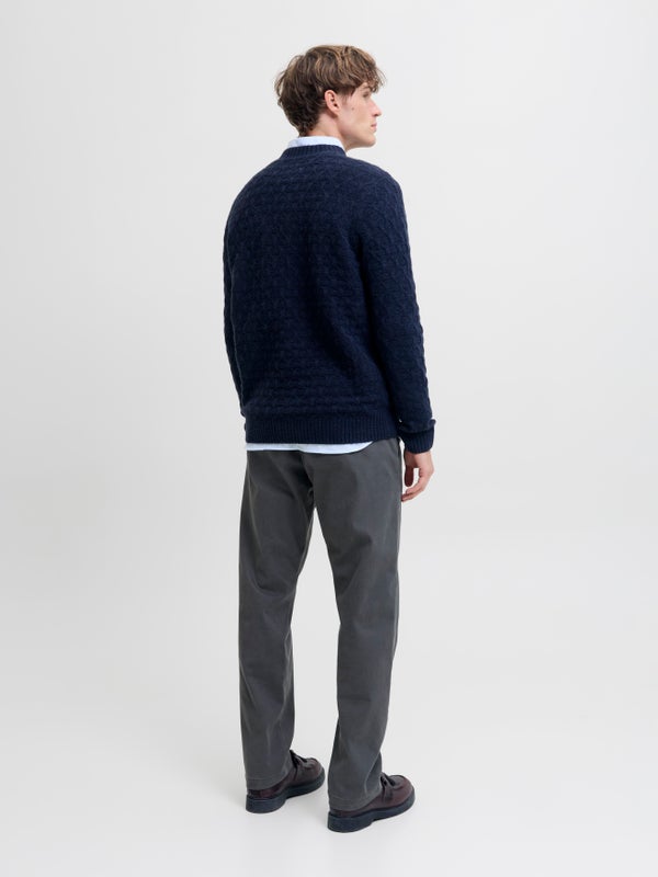 Premium By Jack & Jones Relaxed Fit Chino Pants Grey / Woodland Gray