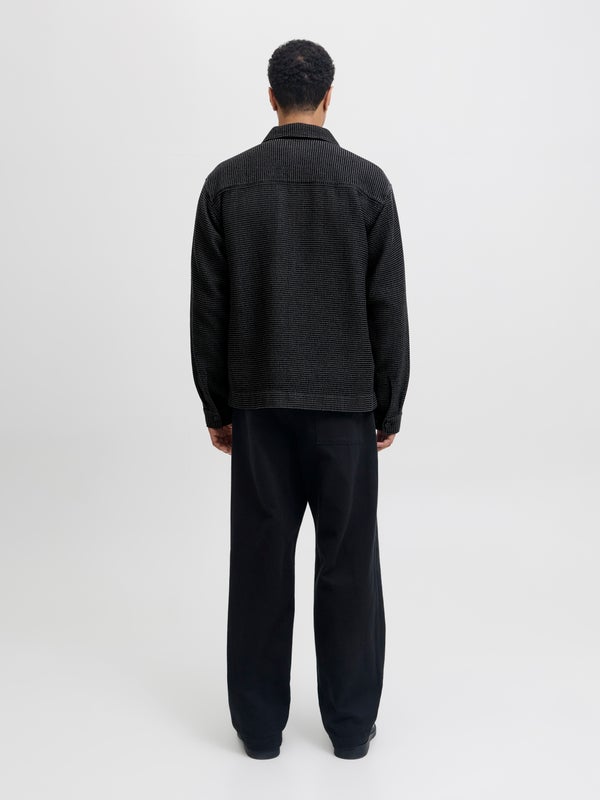 Premium By Jack & Jones Relaxed Fit Overshirt Black / Black