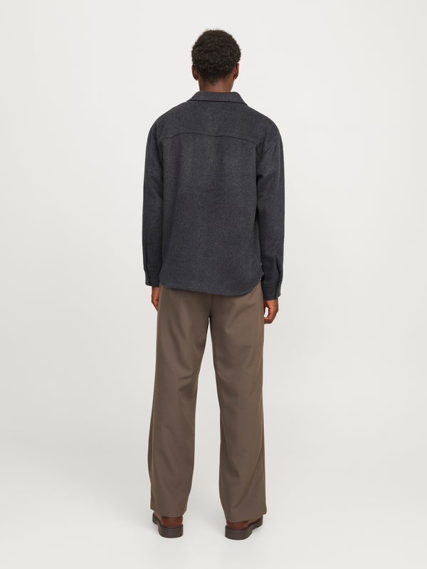 Premium By Jack & Jones Relaxed Fit Overshirt Black / Black