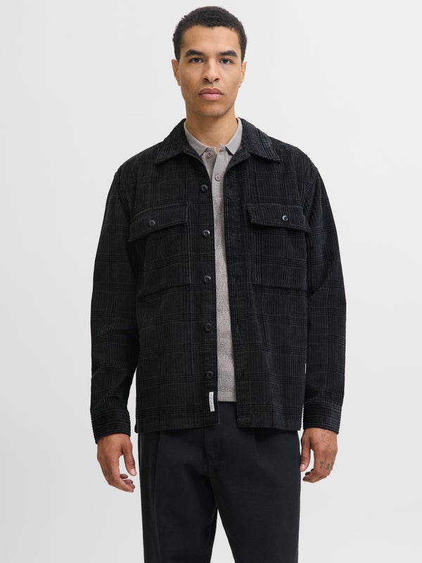 Premium By Jack & Jones Relaxed Fit Overshirt Grey / Volcanic Ash
